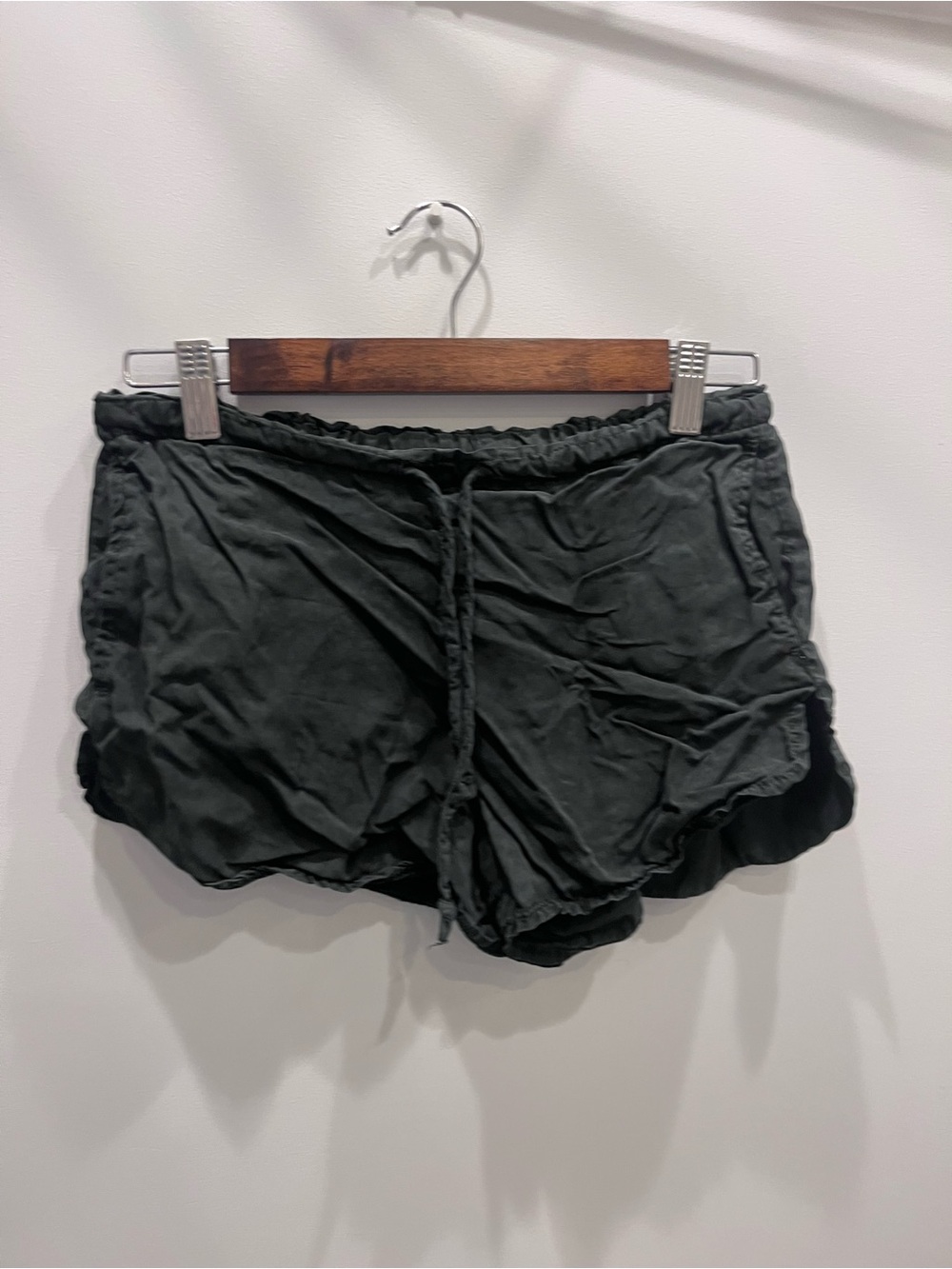 Brandy Melville Black Drawstring Athletic Shorts